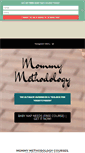 Mobile Screenshot of mommymethodology.com